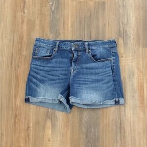 Vigoss Dark Blue Jean Shorts for Women